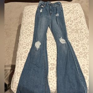 Juniors Refuge Hi-rise Flare Size 5 Jeans